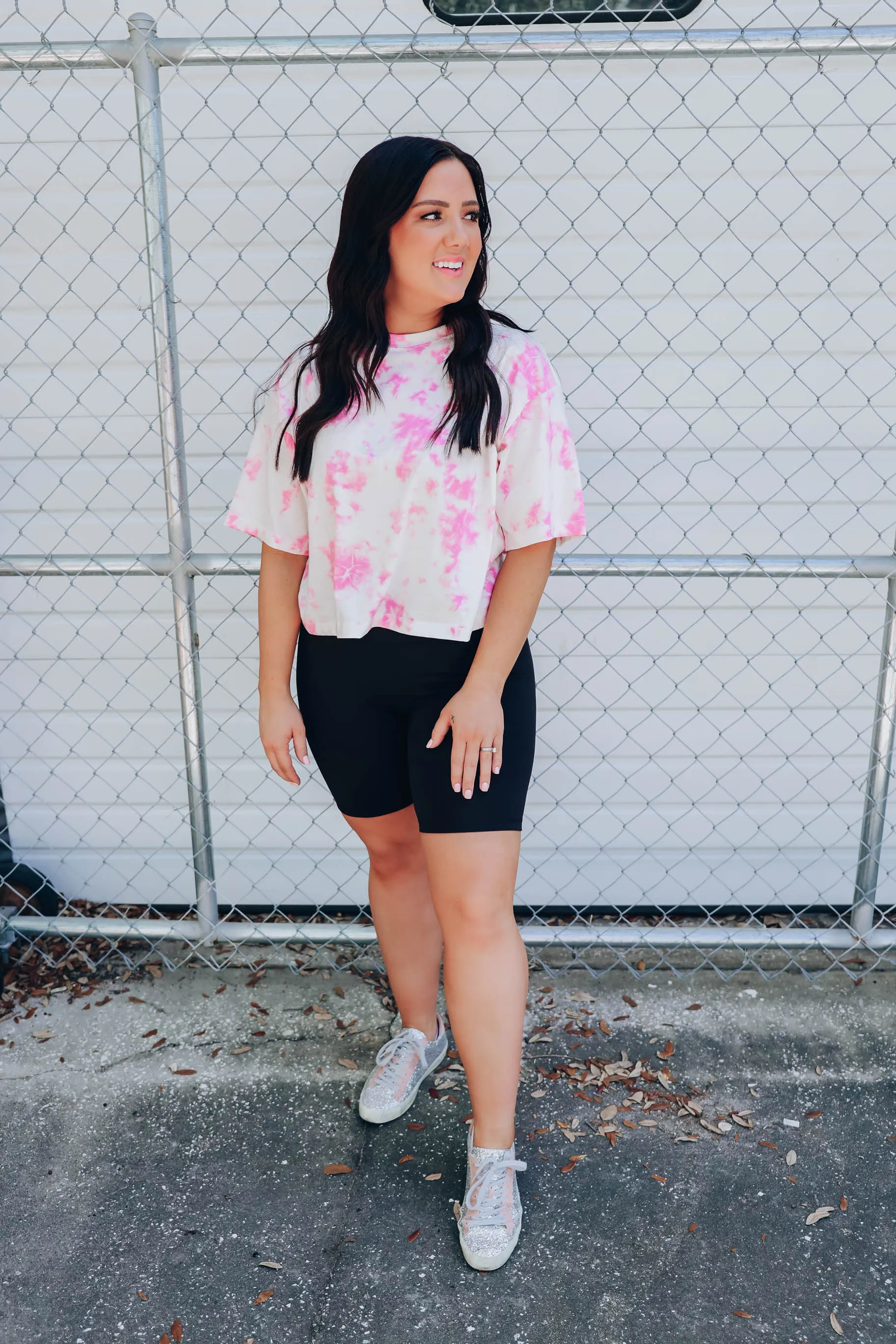 A Little Beachy Cropped Tee