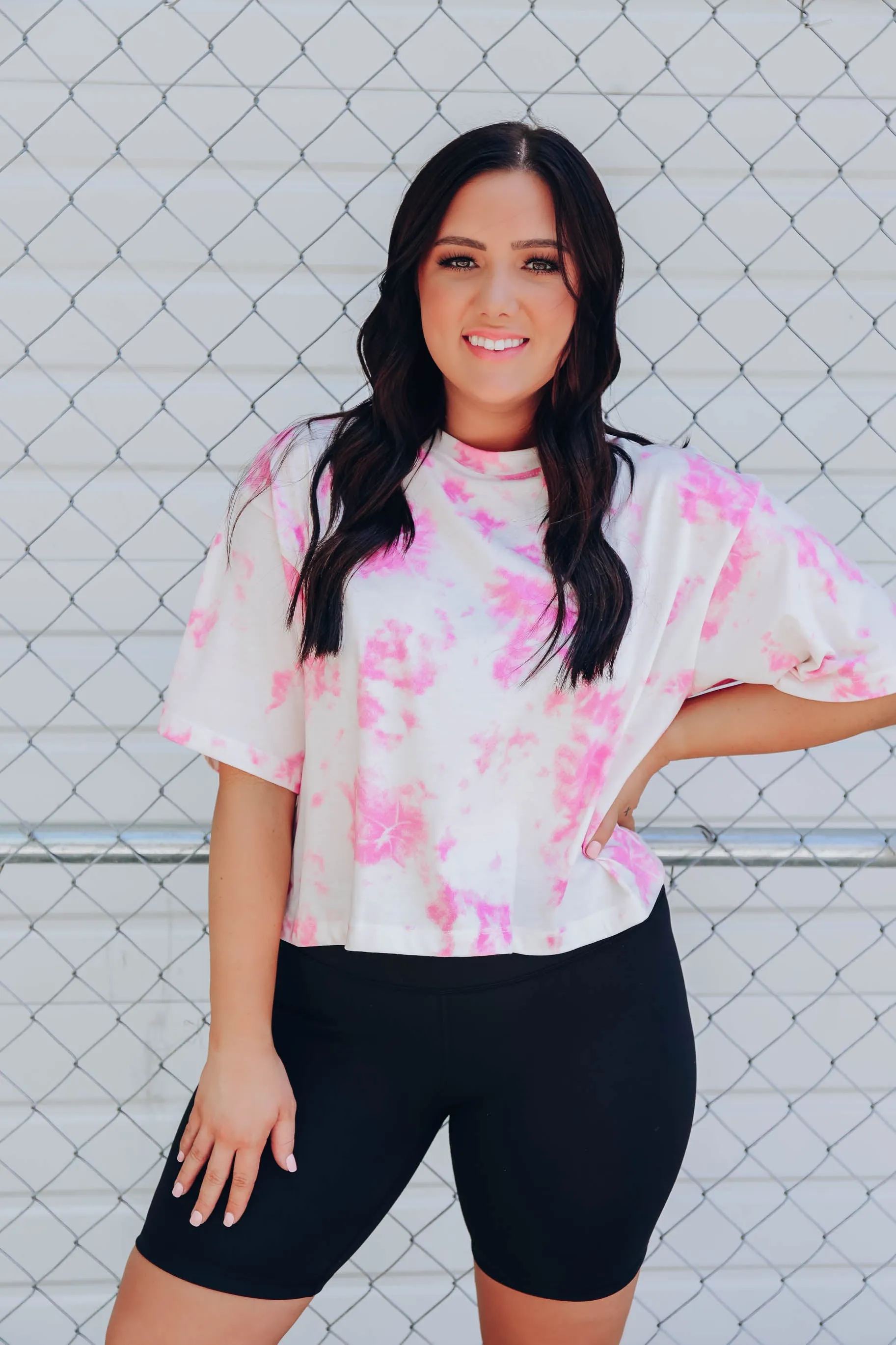 A Little Beachy Cropped Tee