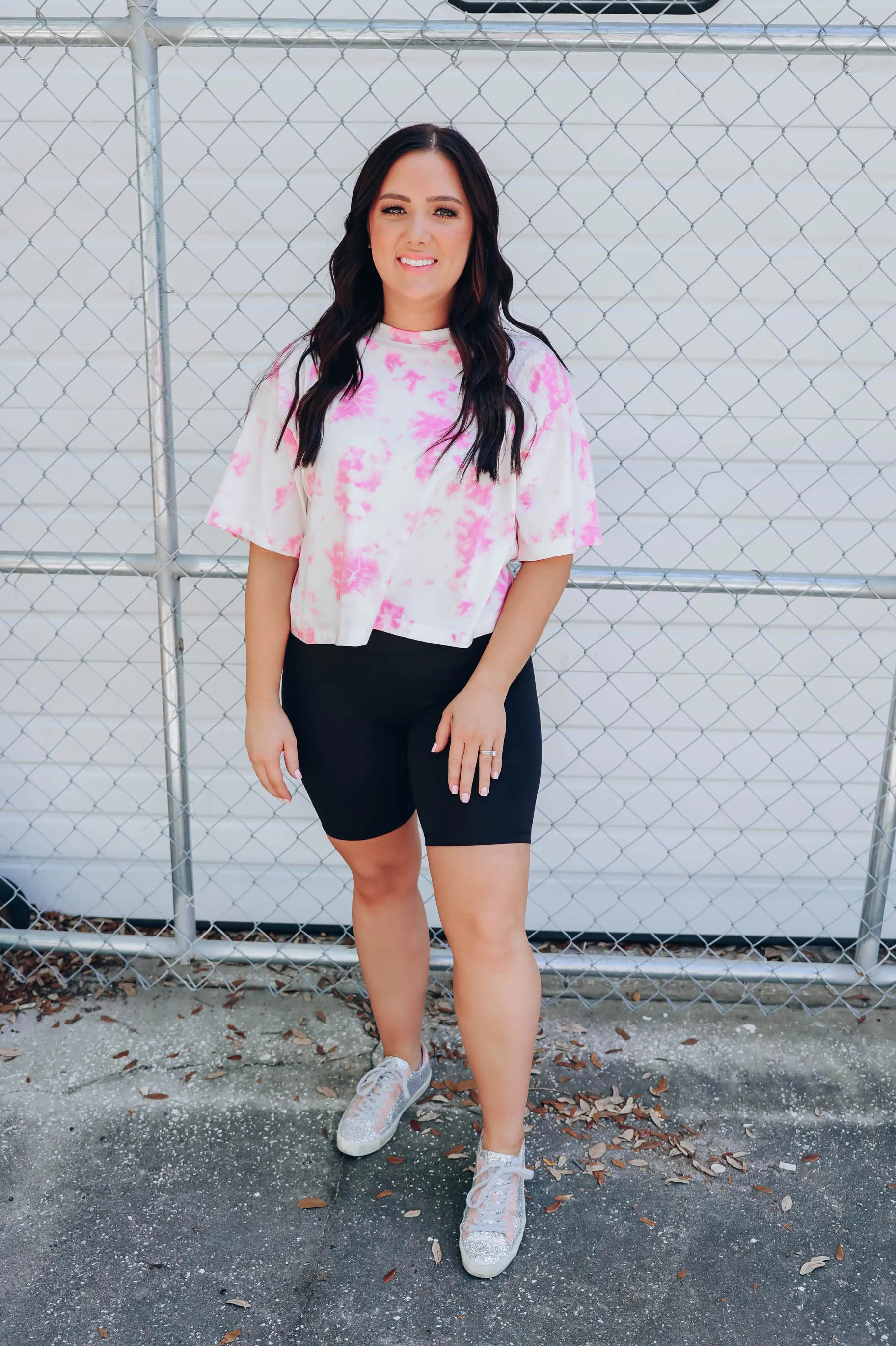 A Little Beachy Cropped Tee