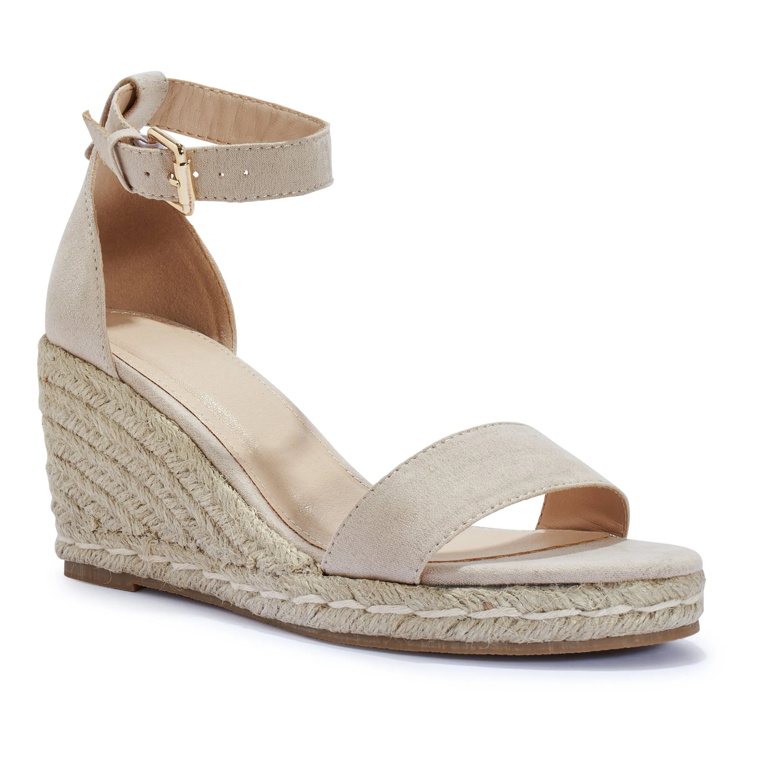 AMBER300 LOW WEDGE BARELY THERE SANDAL