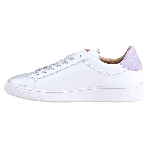 Another Trend Ladies Trainers - A039 M5 - White/Silver