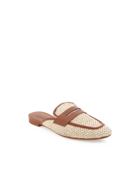 Billini Emberlee Mules - Natural Raffia