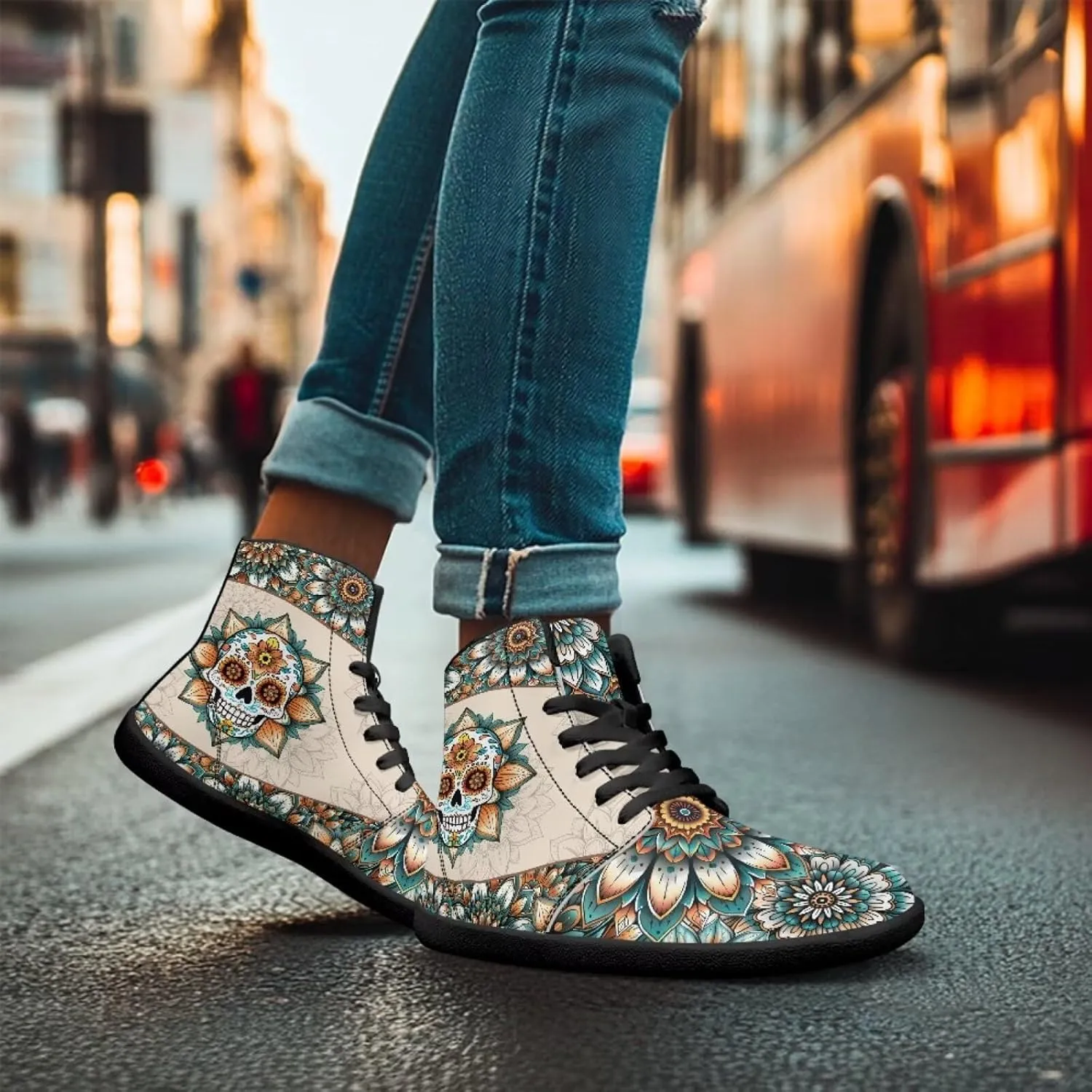 Binienty Zero Drop Sole Barefoot Men's Women's PU Leather Flat Minimalist Barefoot Sneakers Athletic Shoes Waterproof