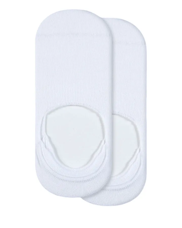 Bleu Foret Cotton Footlets Socks Twin Pack