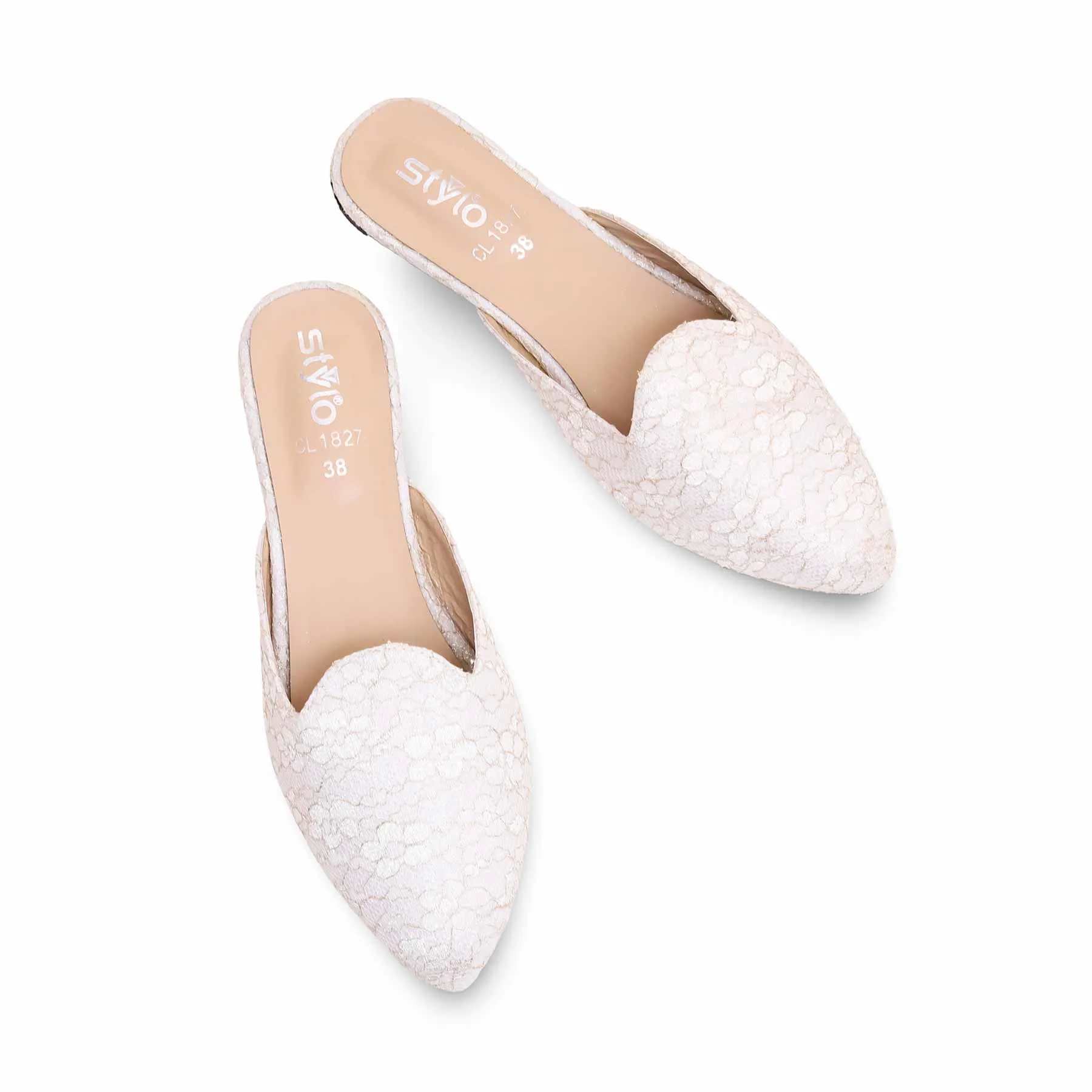 Cream Casual Mule CL1827