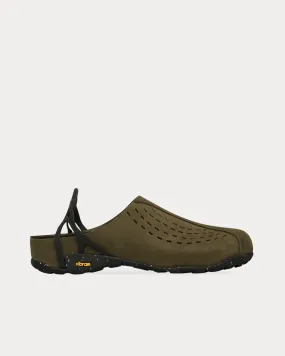 Fedaia Olive / Black Mules