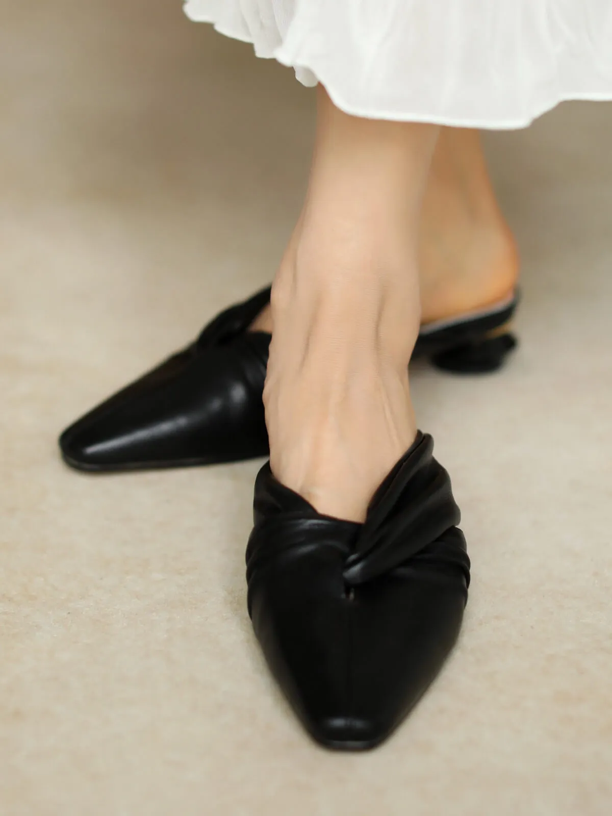 Gaya - Lambskin Mules