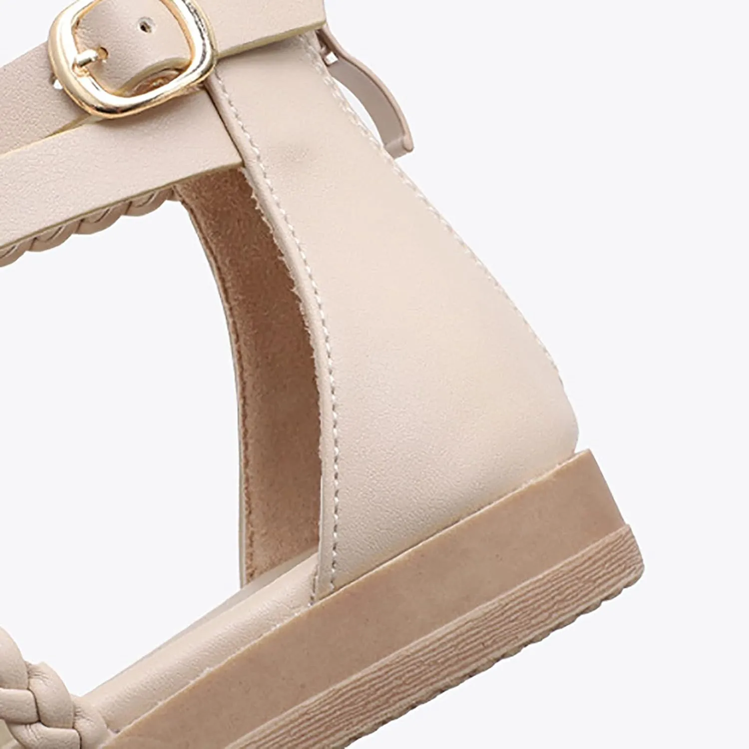 Gladiator Sandals for Women Summer Braided Strappy Flats Sandal Open Toe Ankle Strap Flats Sandalias Para Mujer Shoes
