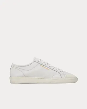 Gym Smooth Leather White Low Top Sneakers