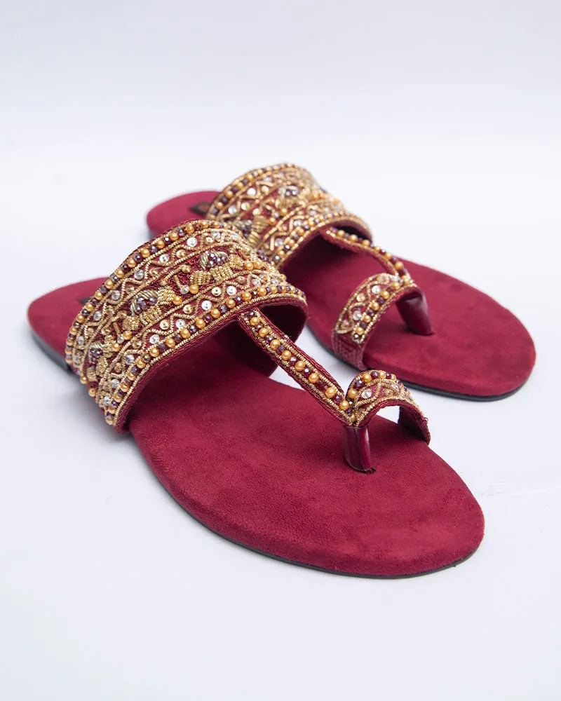Handwork Kohlapuris