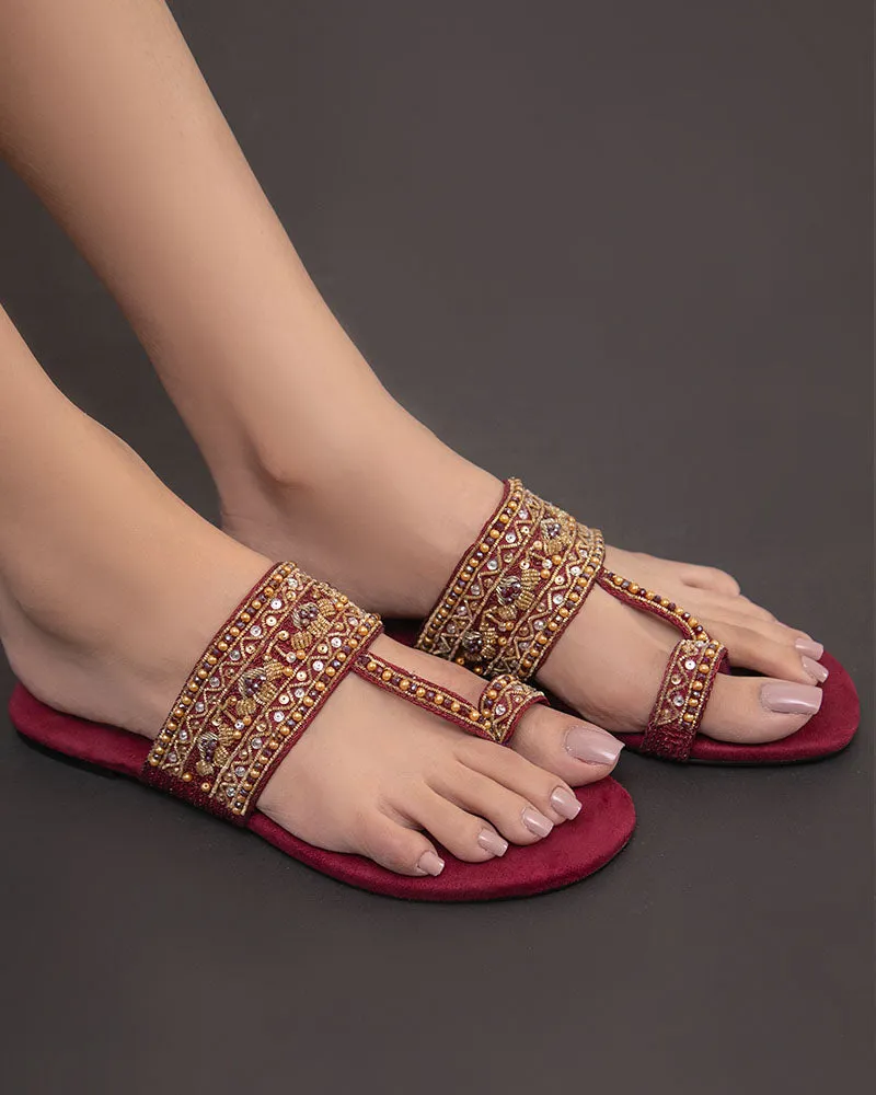 Handwork Kohlapuris