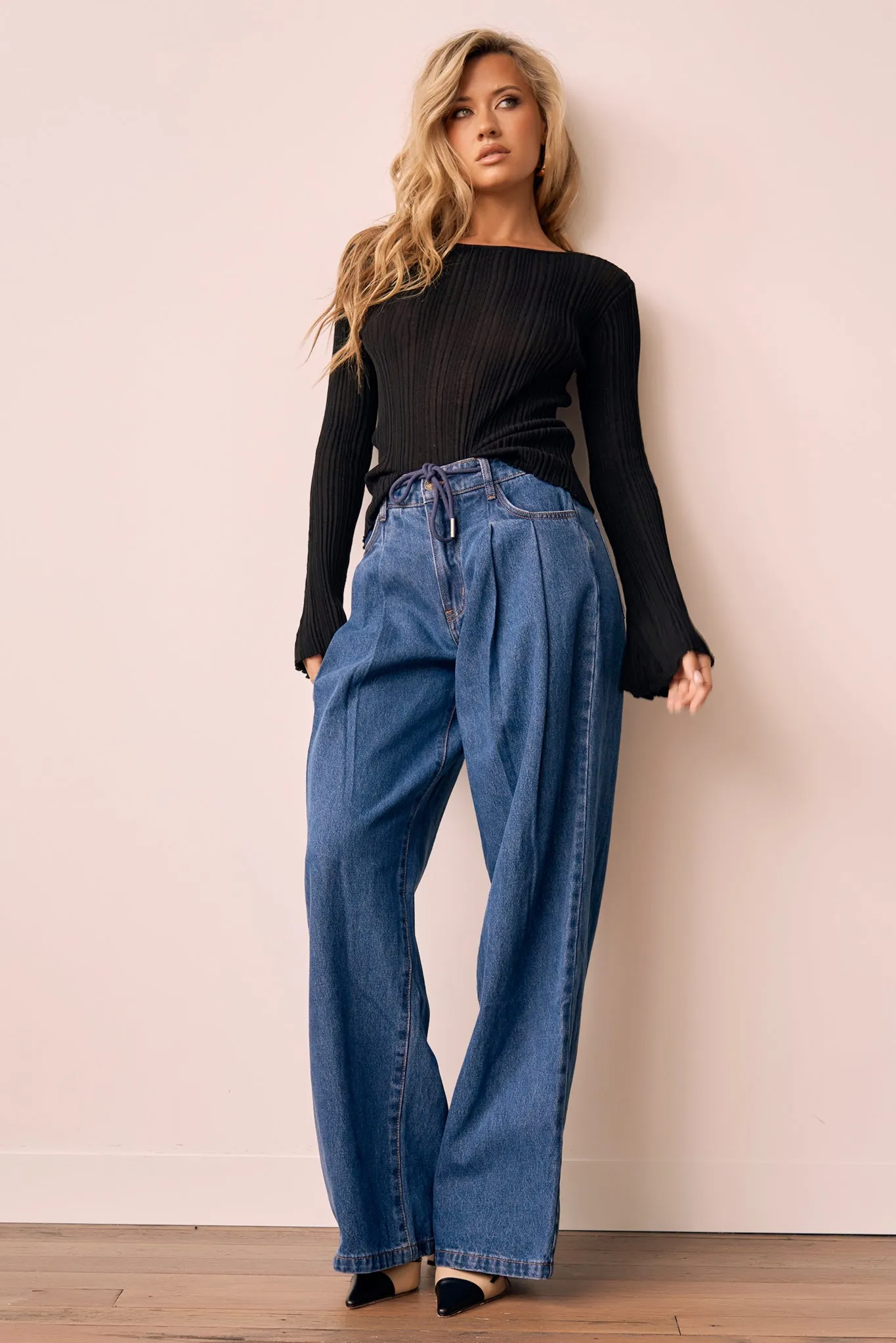 Have Me All Knit Top - Black