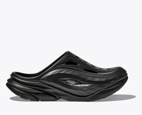 Hoka Unisex Ora Recovery Mules- Black