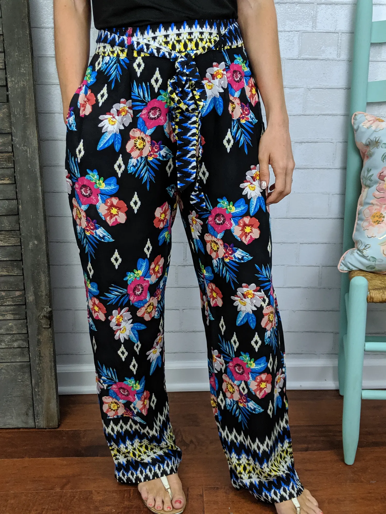 Just Beachy Palazzo Pants FINAL SALE