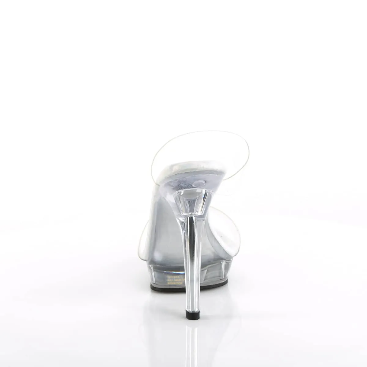 LIP-102-1 Clear Peep Toe High Heel