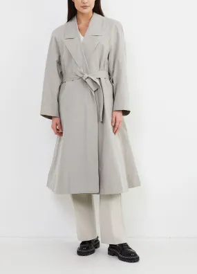 Low Collar Trench Coat