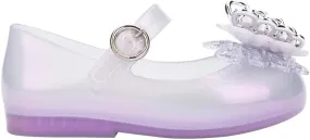 mini melissa Sweet Love Fly Mary Jane Jelly Shoes for Babies & Toddlers - Ballet Flats w/Butterfly Design & Adjustable Strap