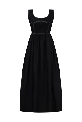 Monica Denim Midi Dress