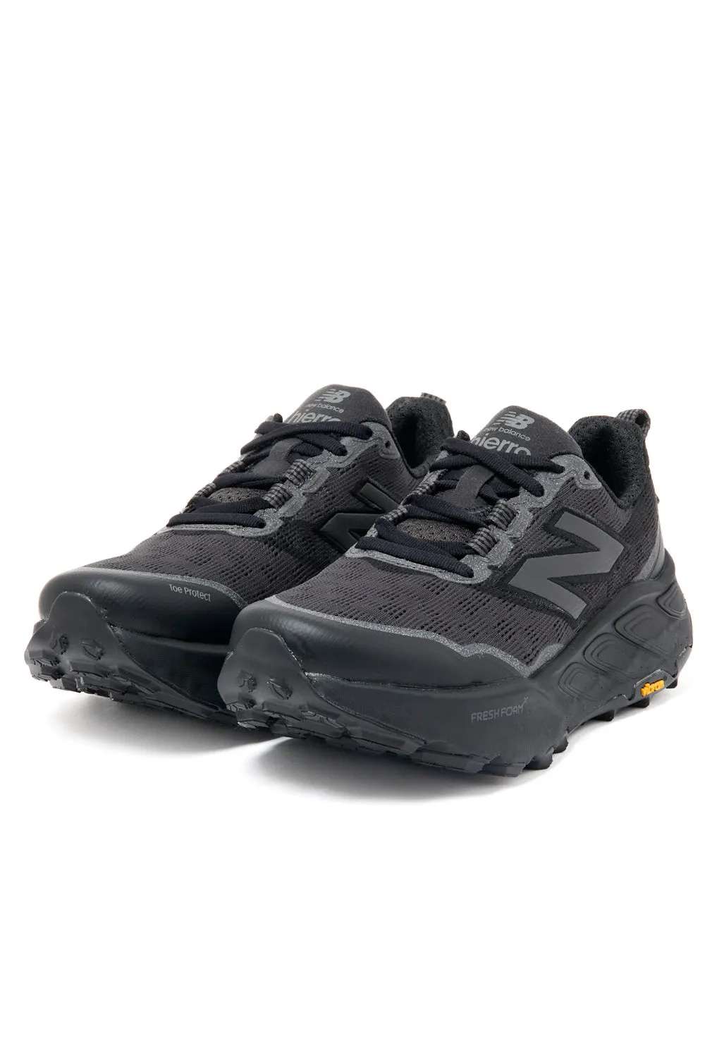 New Balance Women's FreshFoam Hierro v9 Trainers - Black Cement / Black