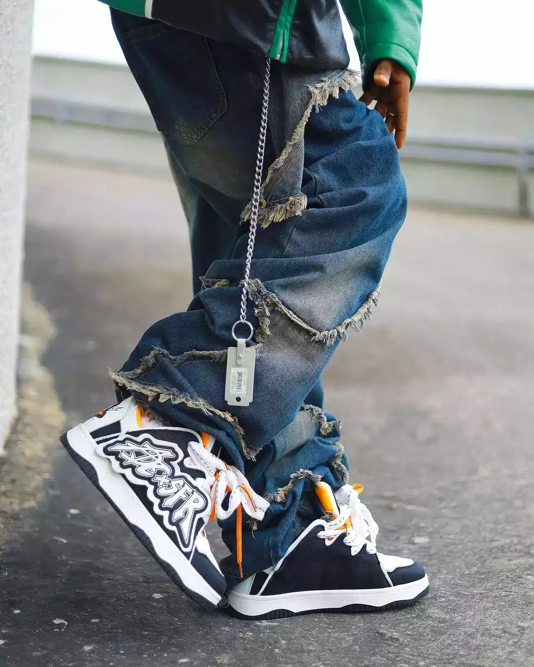 Niceprimes  Retro Versatile Breathable Height-Increasing Letter Sneakers