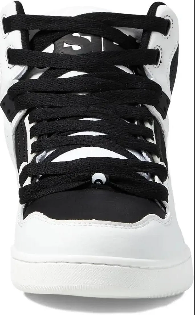 Osiris NYC 83 CLK White Black White Mens Hi Top Skate Trainers