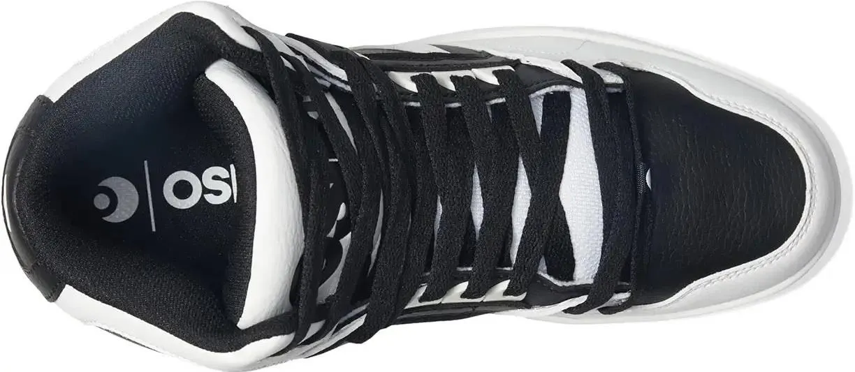 Osiris NYC 83 CLK White Black White Mens Hi Top Skate Trainers