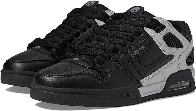 Osiris Peril Black Light Grey Mens Skate Trainers