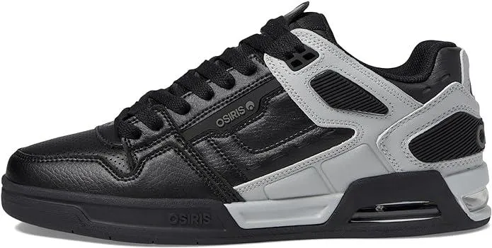 Osiris Peril Black Light Grey Mens Skate Trainers