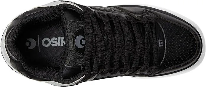Osiris Peril Black Light Grey Mens Skate Trainers