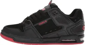 Osiris Peril Black Red Mens Skate Trainers