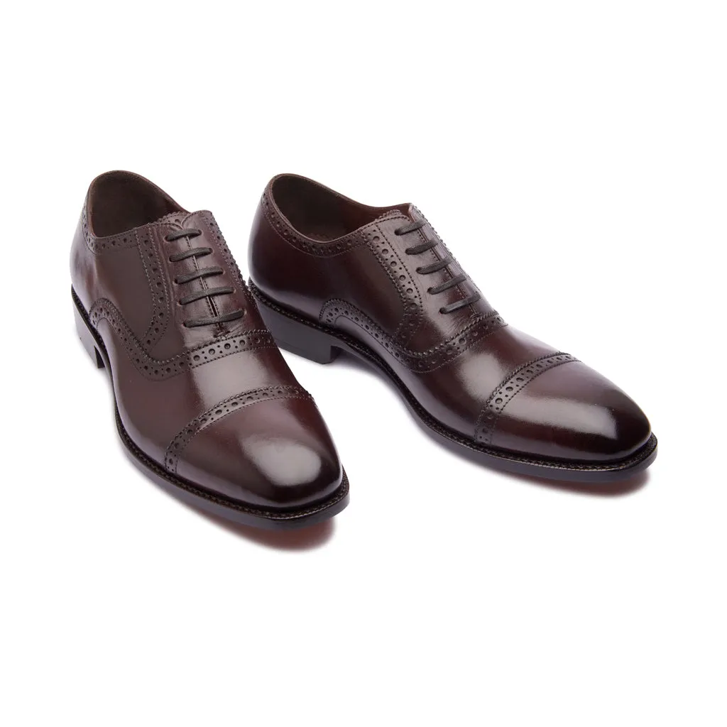 Piero, Cap-toe Oxford - Brown | Goodyear Welted | Classics Collection