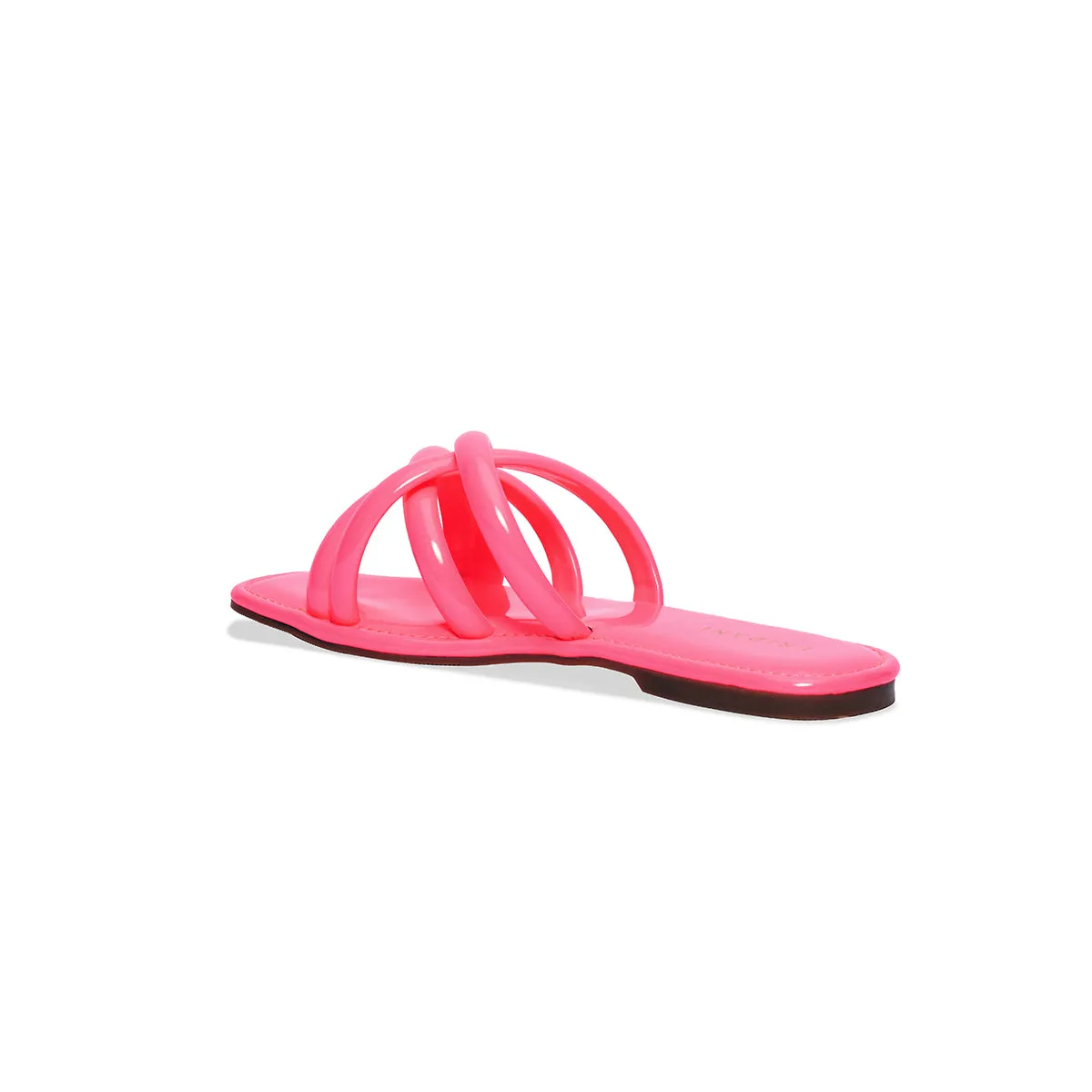 Pink Lady Patent Slip-On Flats