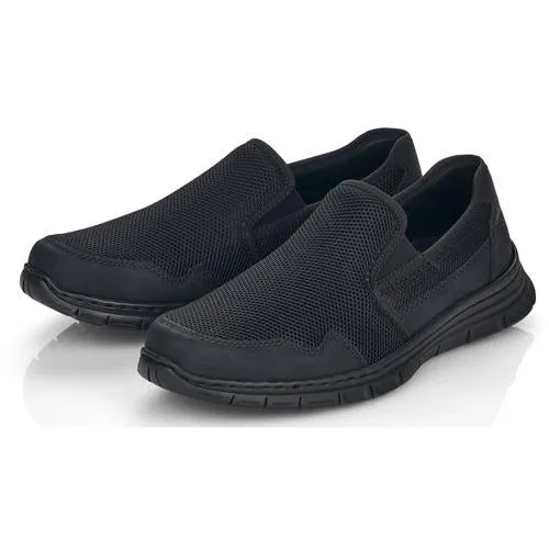 Rieker Mens Trainers - B4862-00/14 - Black