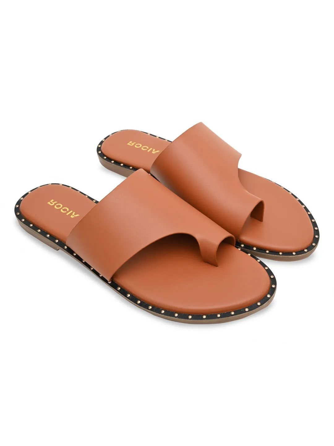 Rocia By Regal Tan Women Smart Casual Flats