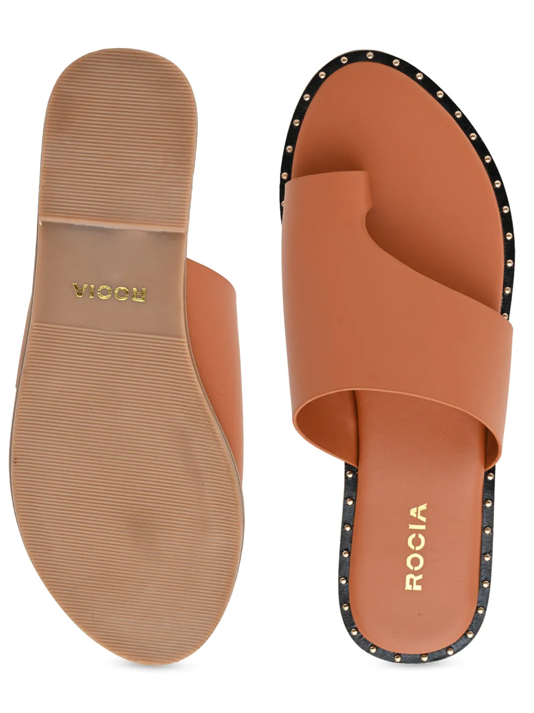 Rocia By Regal Tan Women Smart Casual Flats