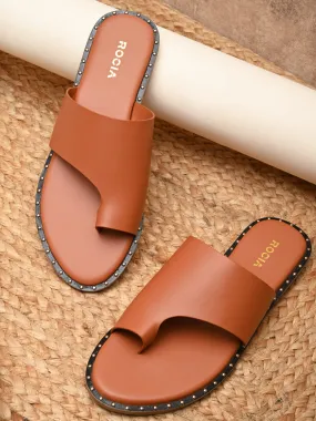 Rocia By Regal Tan Women Smart Casual Flats