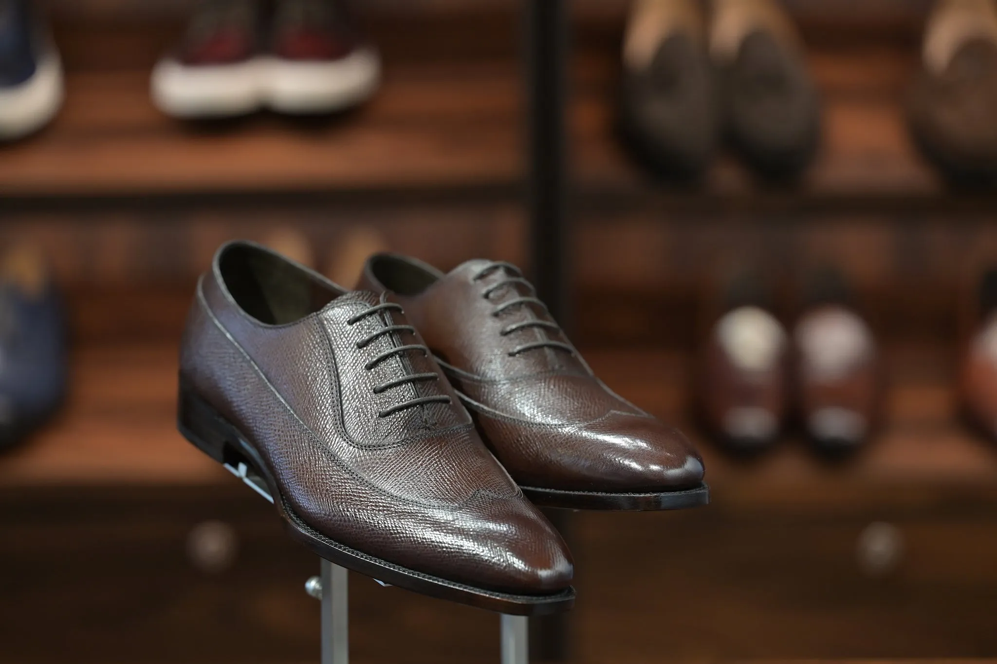 SW1 Spiral Oxfords (Hatch Grain)