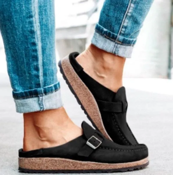 Sylis - Frosted Comfortable Mules for Everyday Style