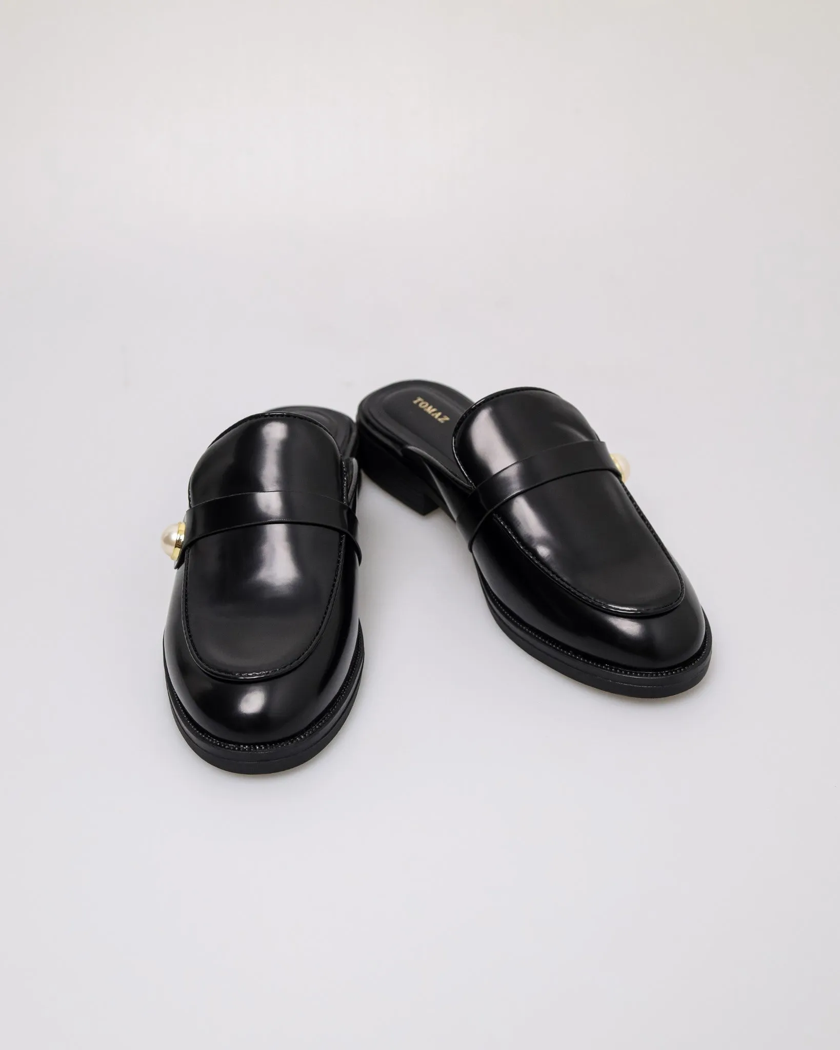 Tomaz NN567 Ladies Pearl Charm Mules