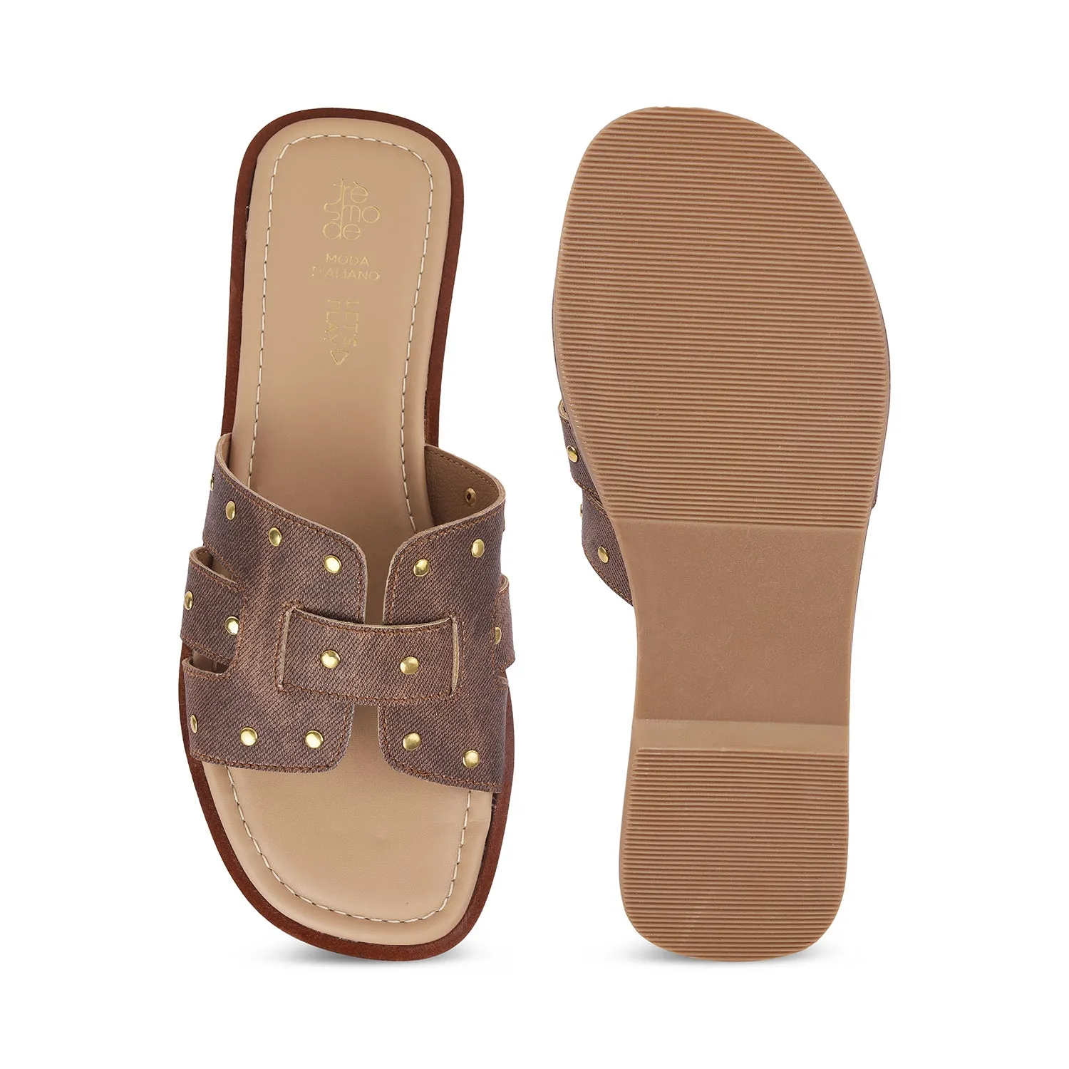 Tresmode Aen Brown Women's Casual Flats