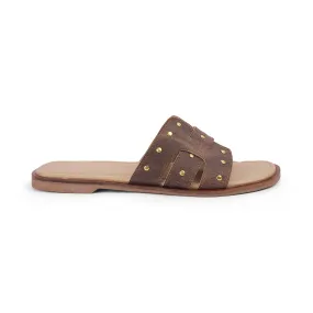 Tresmode Aen Brown Women's Casual Flats