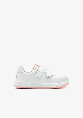 Unisex White / Pink Trainers