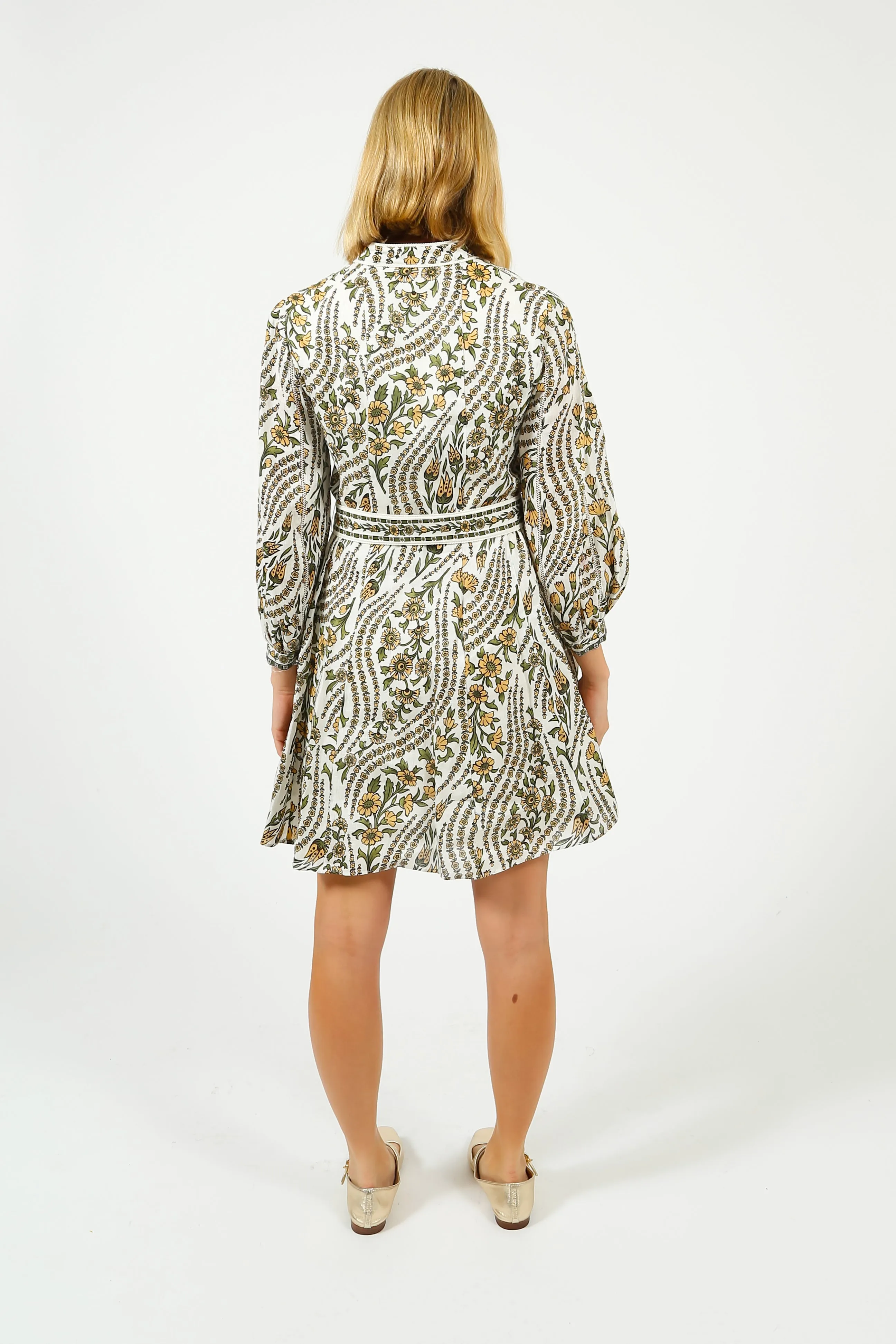 VB Nolan Printed Short Dress