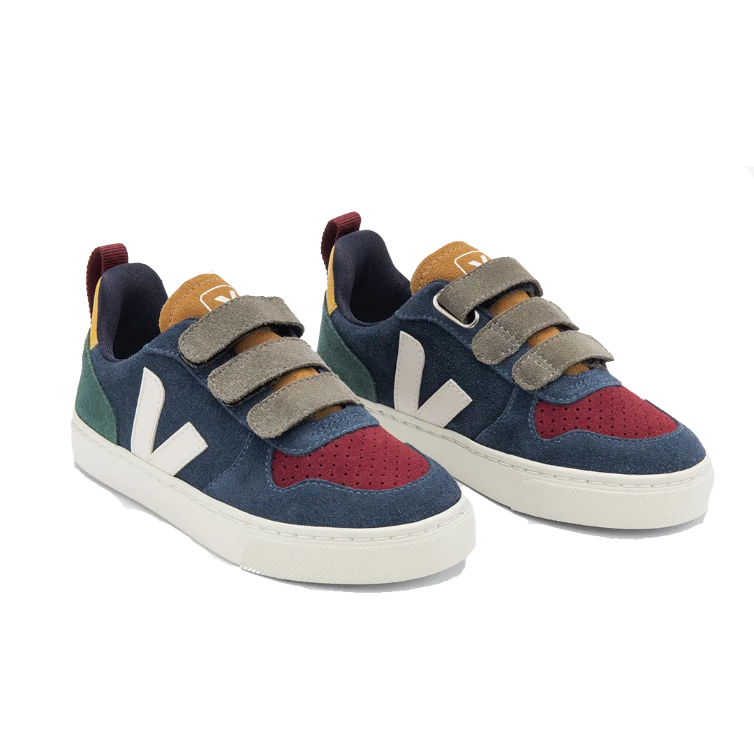 Veja V-10 Velcro Suede - Multico Nautico