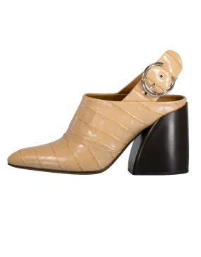 Wave Pointed Slingback