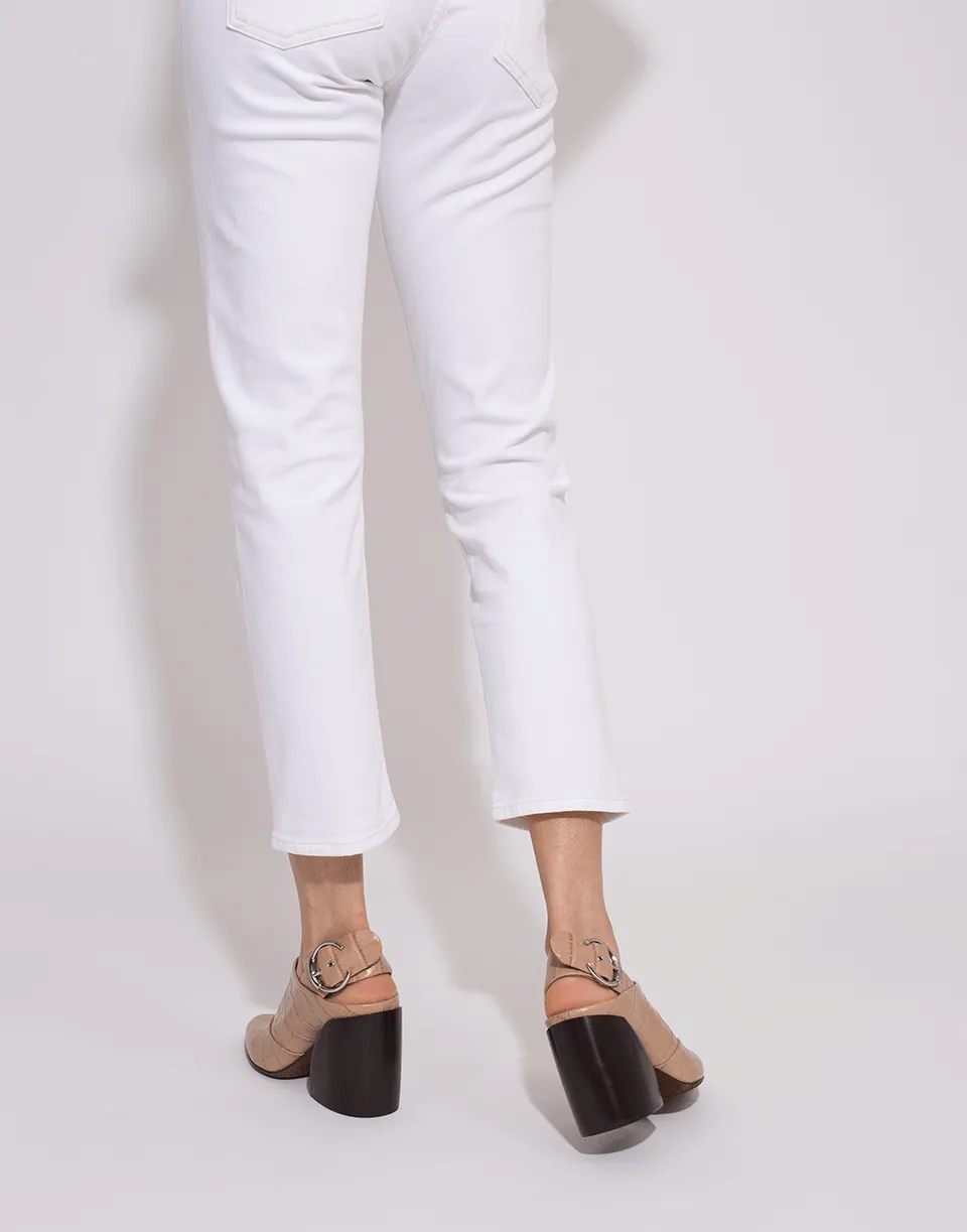 Wave Pointed Slingback